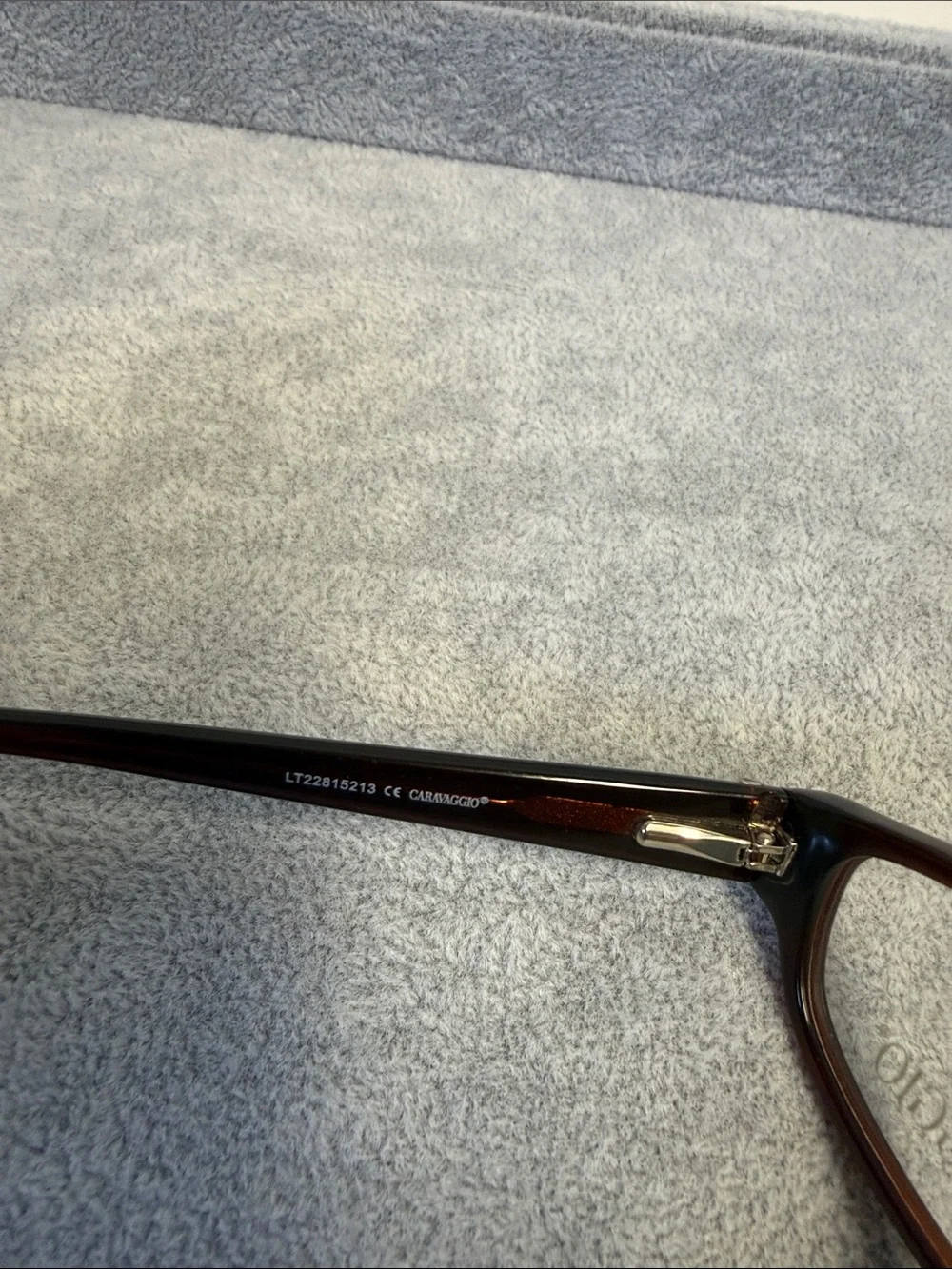 NWOT Caravaggio C102 Women’s Retro Brown Cat Eye Glasses Eyesize 52